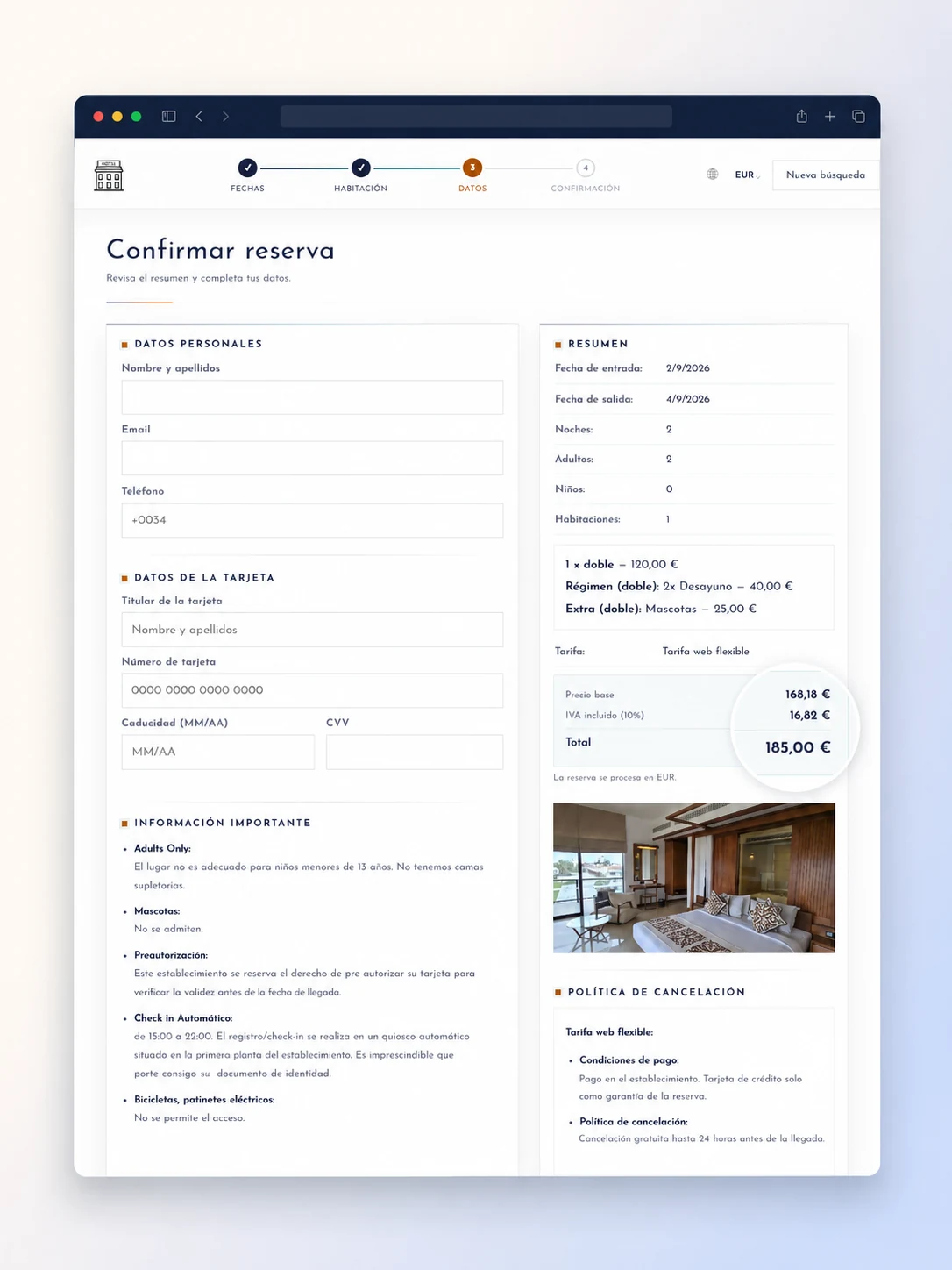 StayKernel Booking Engine